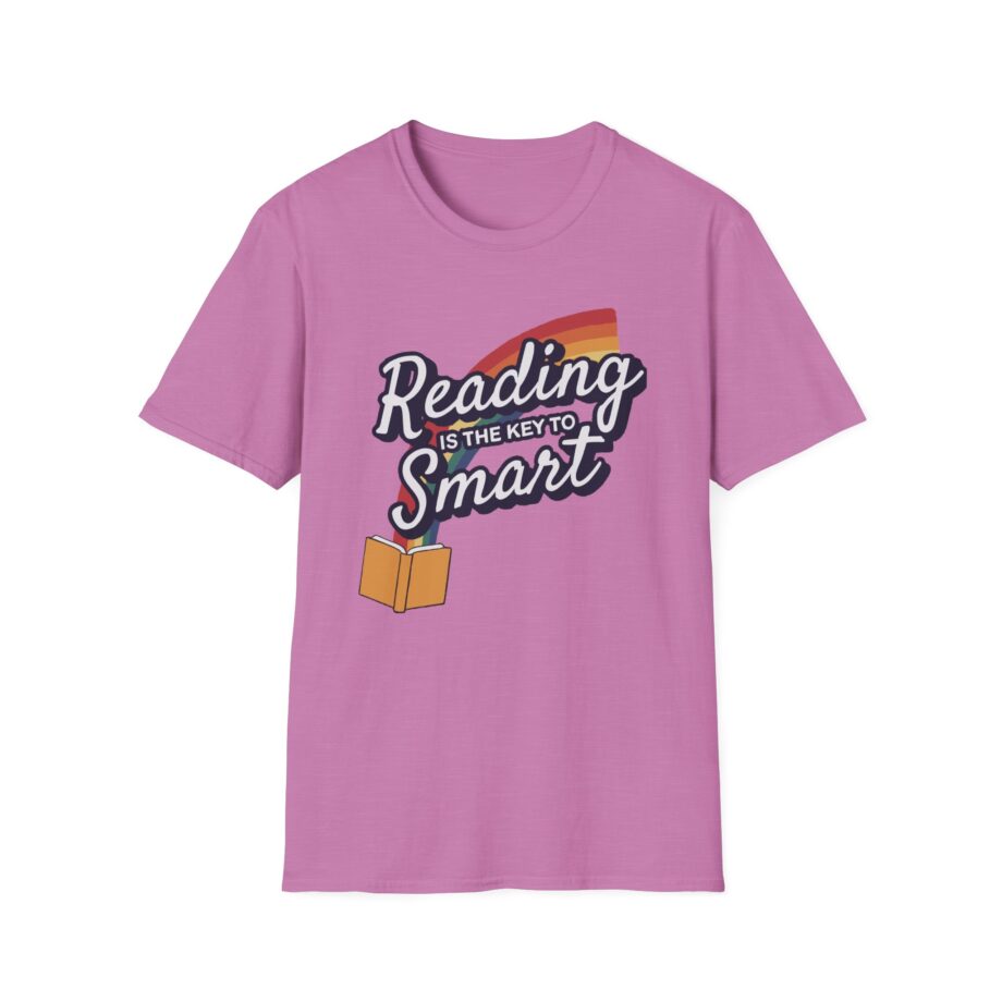 Nate Bargatze Reading is the Key to Smart Unisex Softstyle T-Shirt