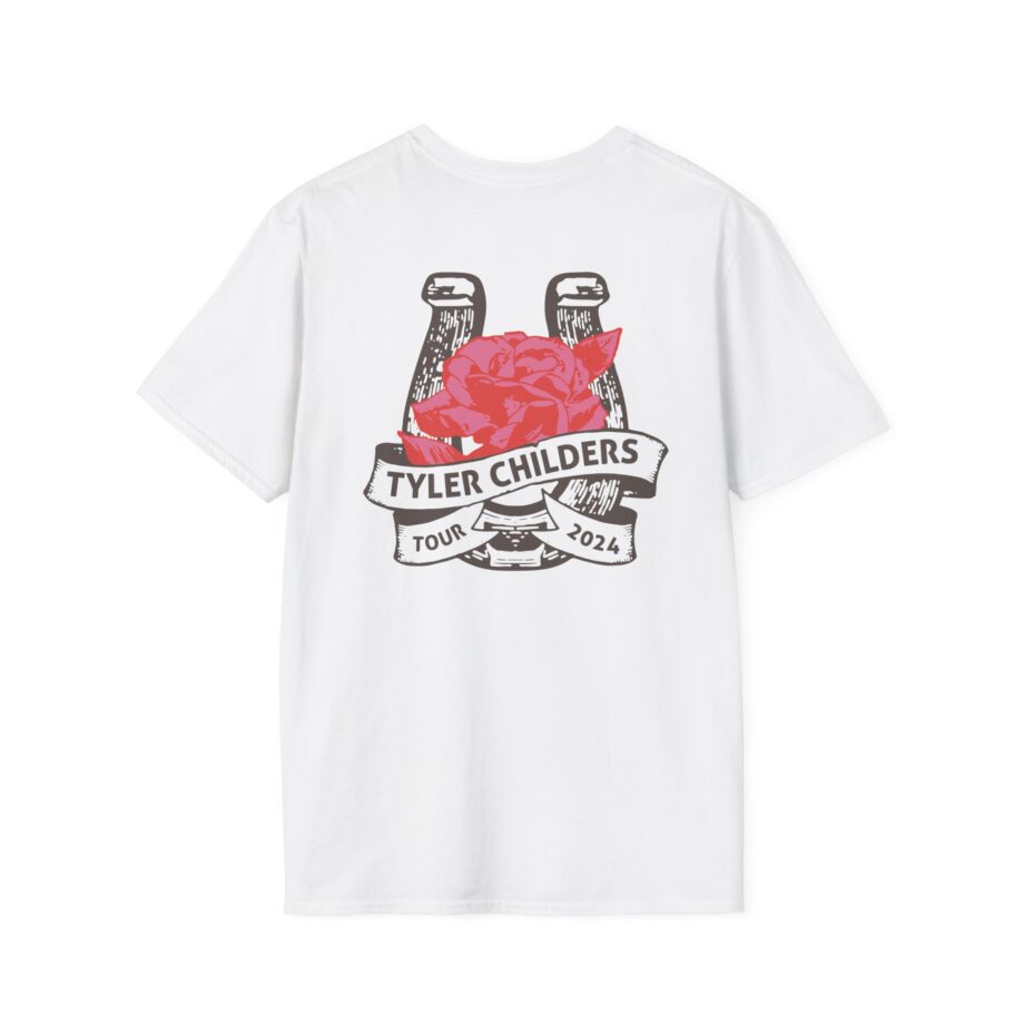 Tyler Childers Blue Muleshoe Unisex Softstyle T-shirt