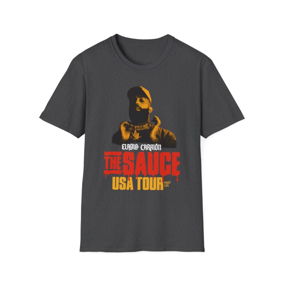 Eladio Carrion Sauce Boyz Usa Tour Unisex Softstyle T-Shirt