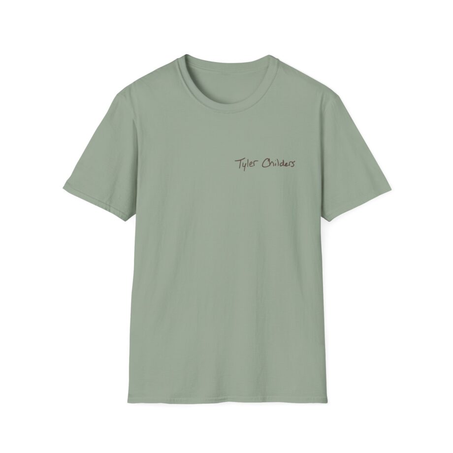 Tyler Childers Blue Muleshoe Unisex Softstyle T-shirt