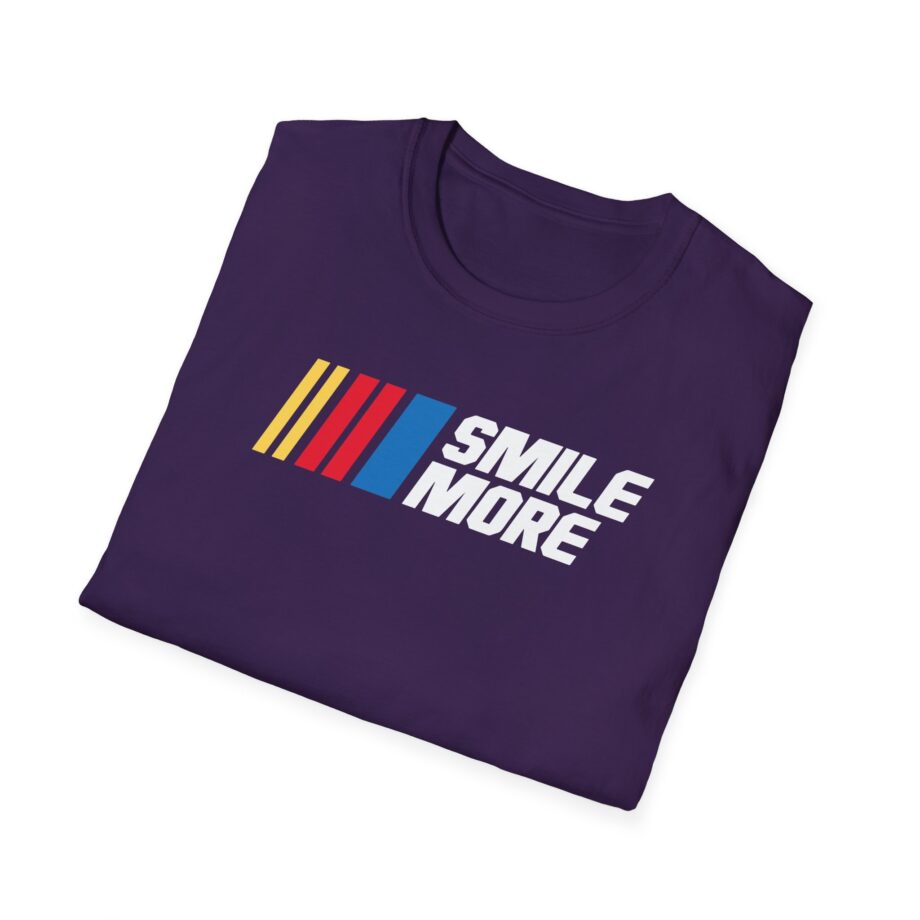 Roman Atwood Smile More Racing Unisex Softstyle T-shirt