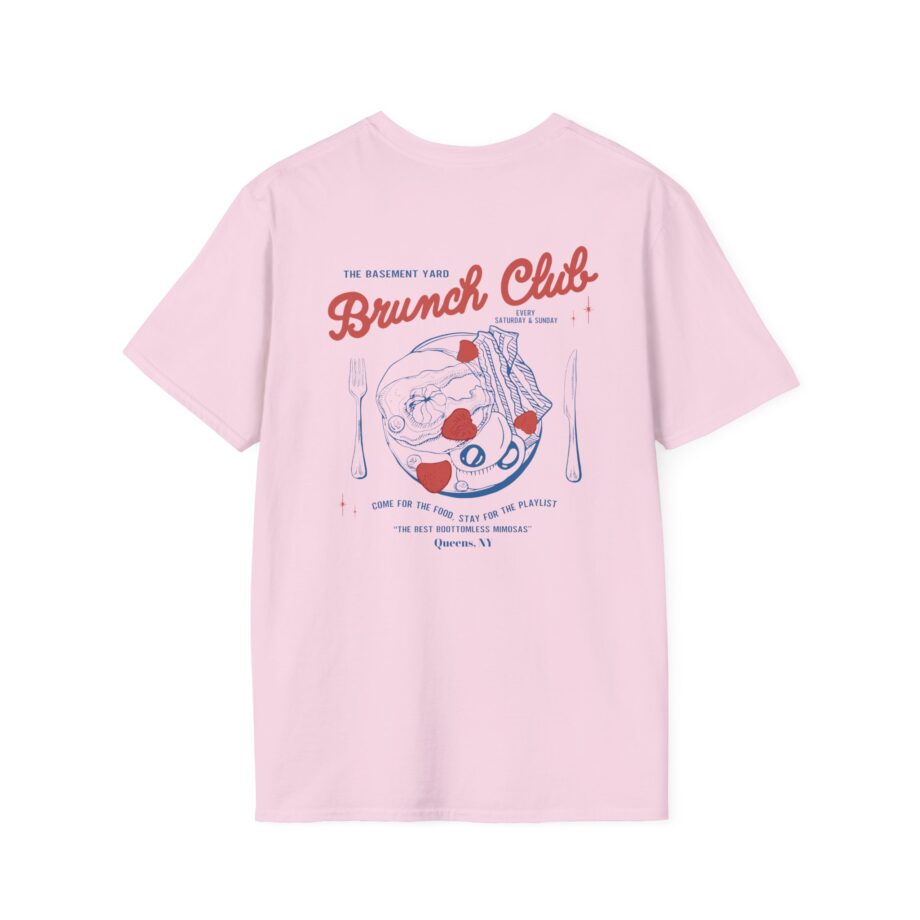 Basement Yard Brunch Club Diner Unisex Softstyle T-shirt