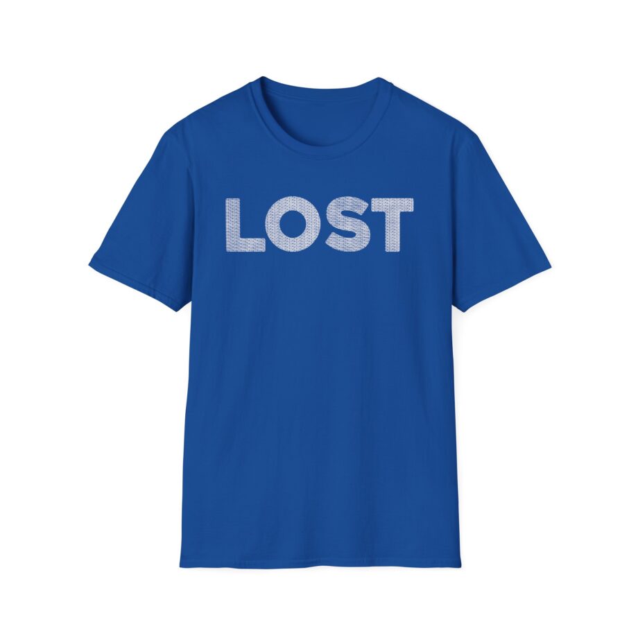 Unisex Softstyle T-Shirt - 'LOST' Statement Tee for Trendy Casual Wear