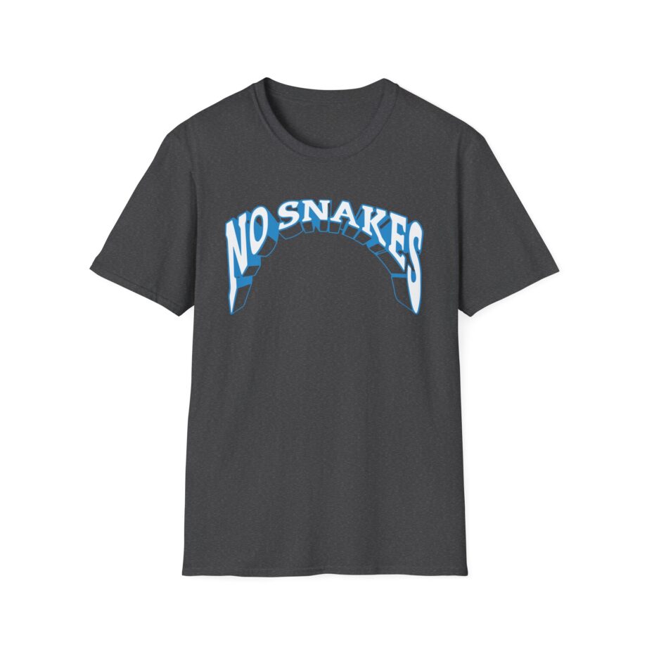 Zerkaa No Snakes Unisex Softstyle T-Shirt