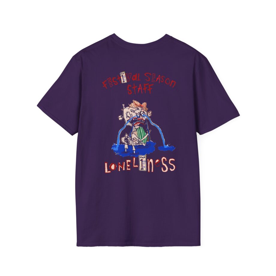 Saint Jhn Goth Festival Waffle Unisex Softstyle T-shirt