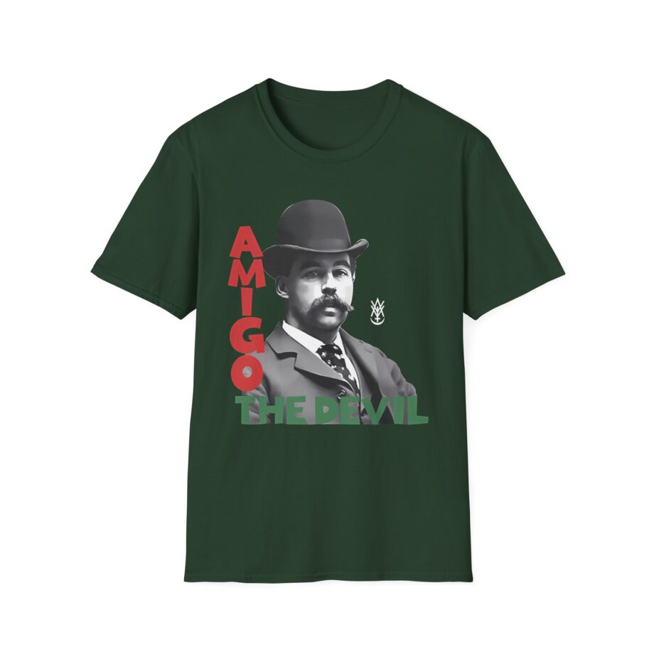 Amigo the Devil Elvis Holmes Calling Unisex Softstyle T-shirt