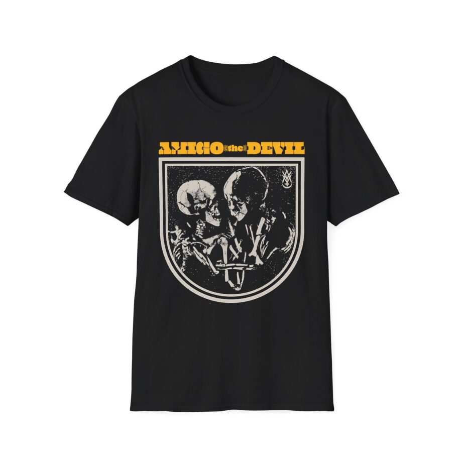 Aamigo the Devil  Rot in Hell Unisex Softstyle T-shirt