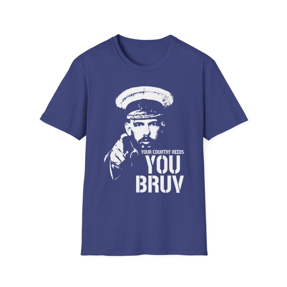 Andrew Tate Your Country Needs You Bruv Unisex Softstyle T-shirt