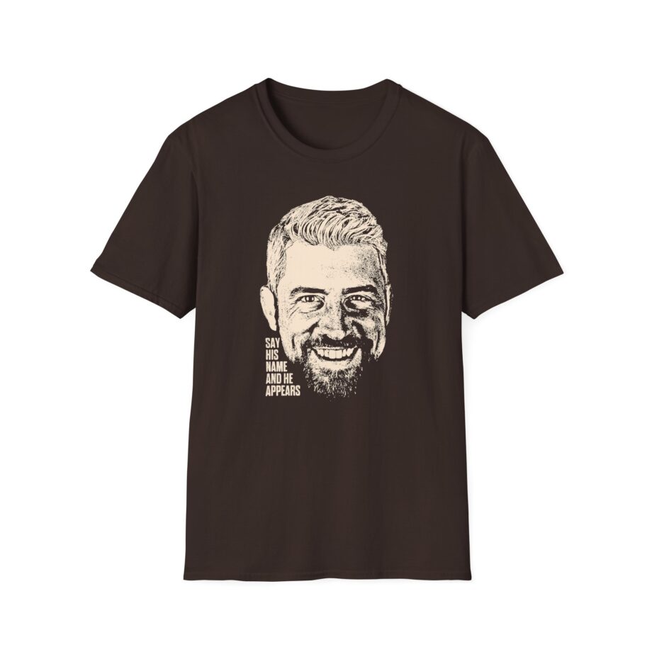 Joe Hendry Say His Name and He Appears Unisex Softstyle T-shirt