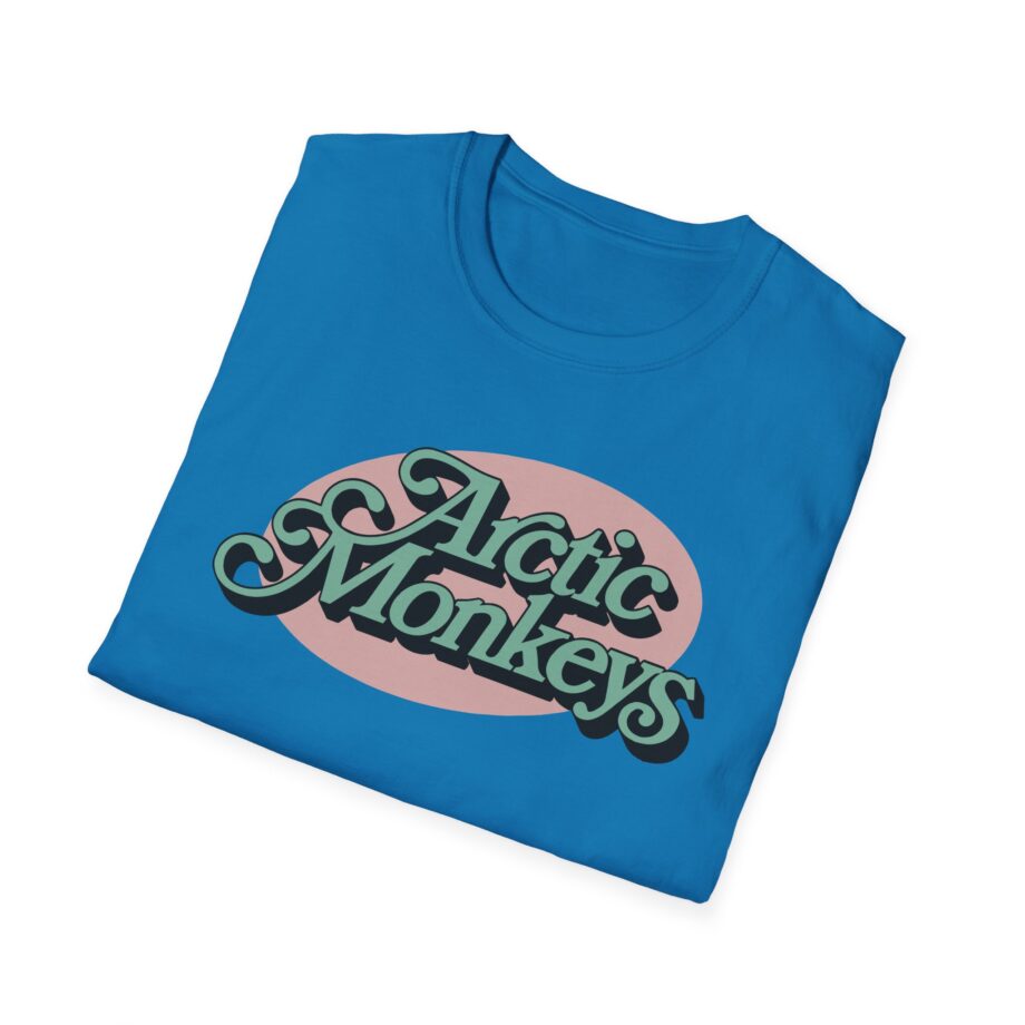 Arctic Monkeys Ornate Logo Unisex Softstyle T-shirt