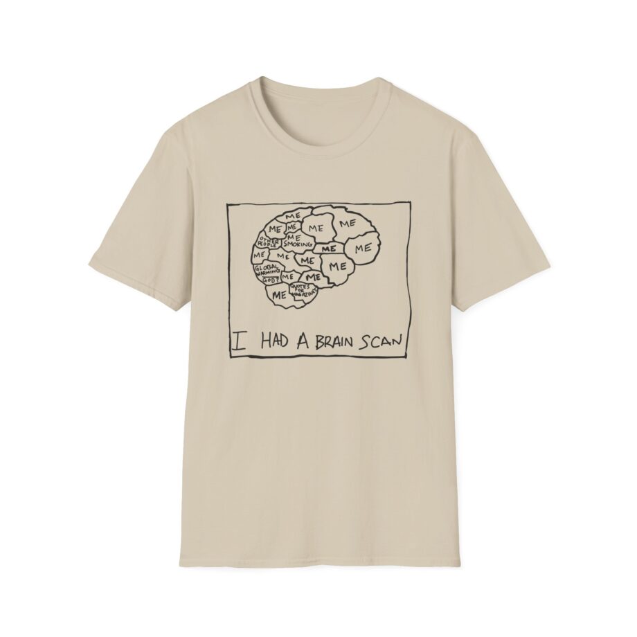 The  Brain Scan Unisex Softstyle T-shirt