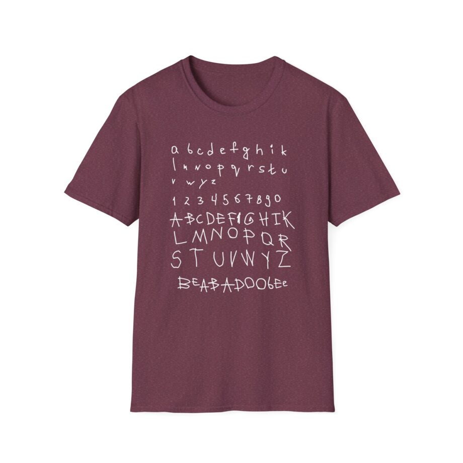 Beabadoobee Alphabet Unisex Softstyle T-Shirt