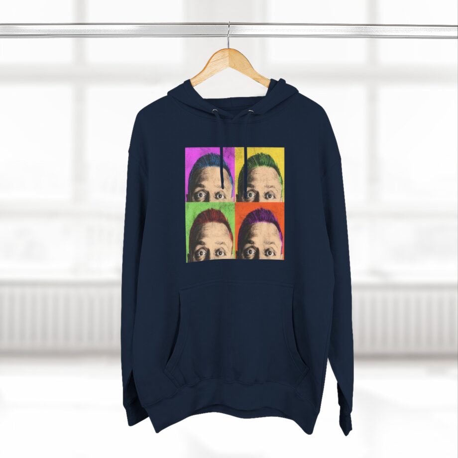 Nate Bargatze Three-Panel Fleece Hoodie
