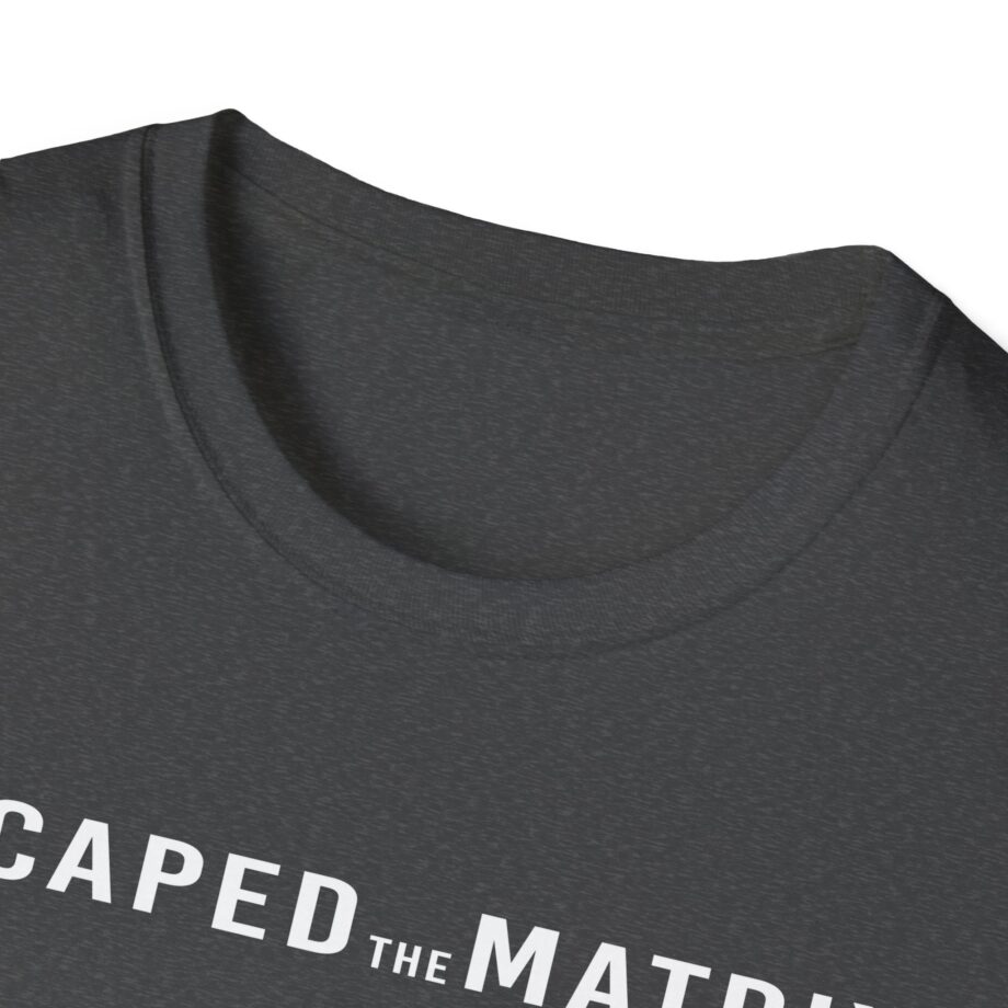 Andrew Tate Escaped the Matrix Unisex Softstyle T-shirt