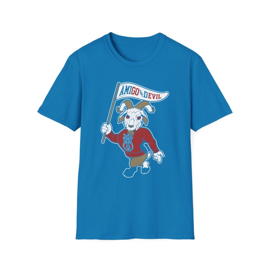 Amigo the Devil Go Evil Mascot Unisex Softstyle T-shirt