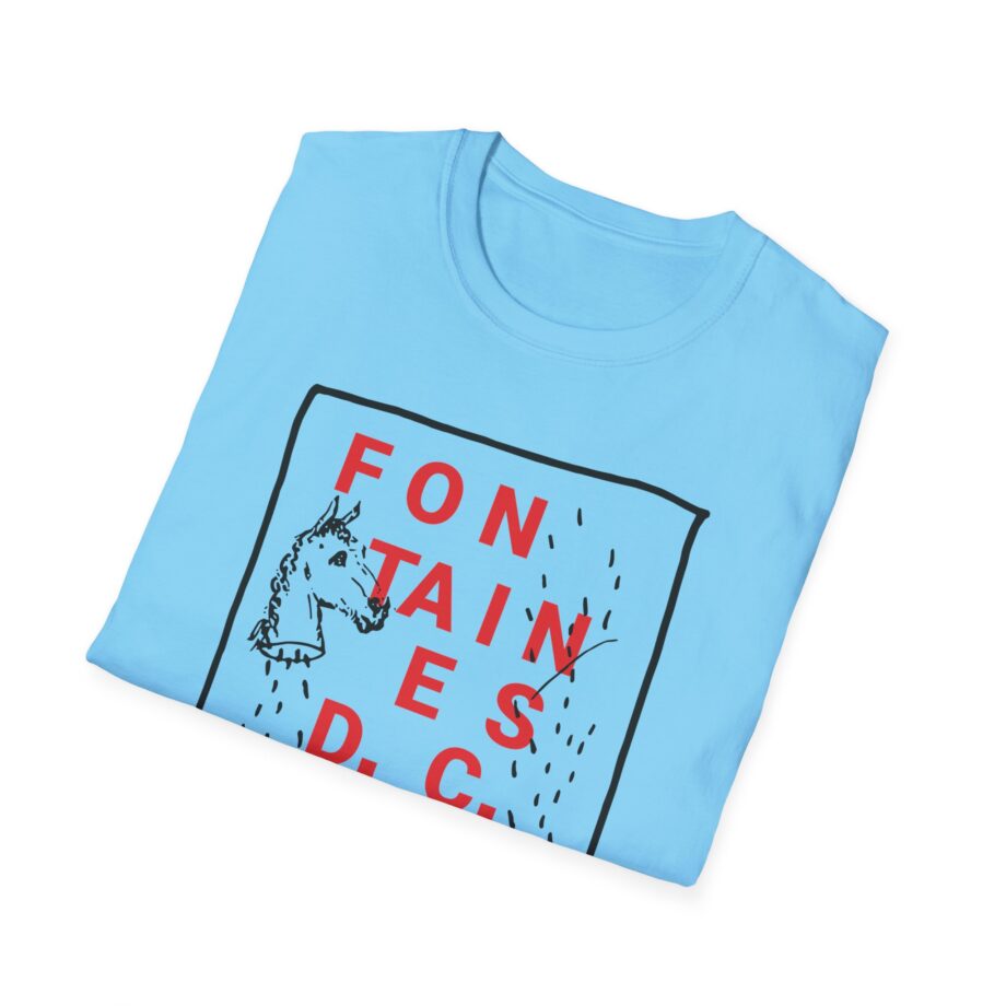 Fontaines Horse Head Unisex Softstyle T-Shirt