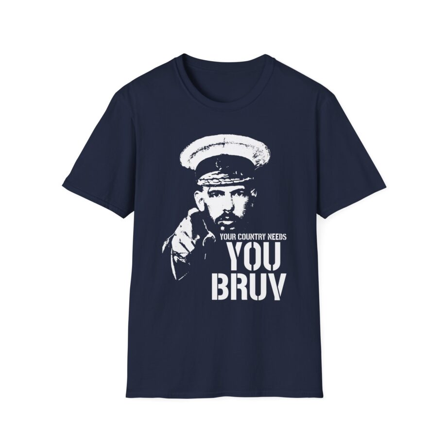 Andrew Tate Your Country Needs You Bruv Unisex Softstyle T-shirt