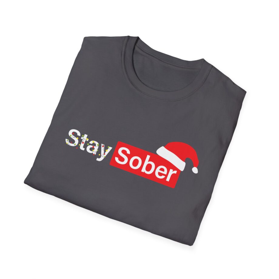 Daydrian Harding Xmas Stay Sober Unisex Softstyle T-shirt