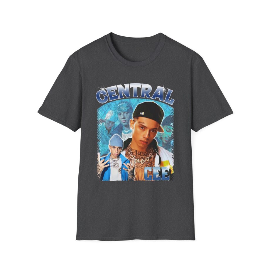Bootleg Central Cee Rap Music Fan Graphic Unisex Softstyle T-shirt