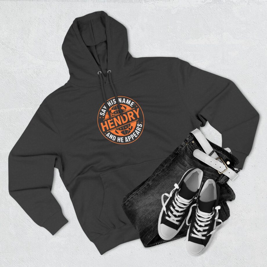 Say His Name Joe Hendry Three-Panel Fleece Hoodie