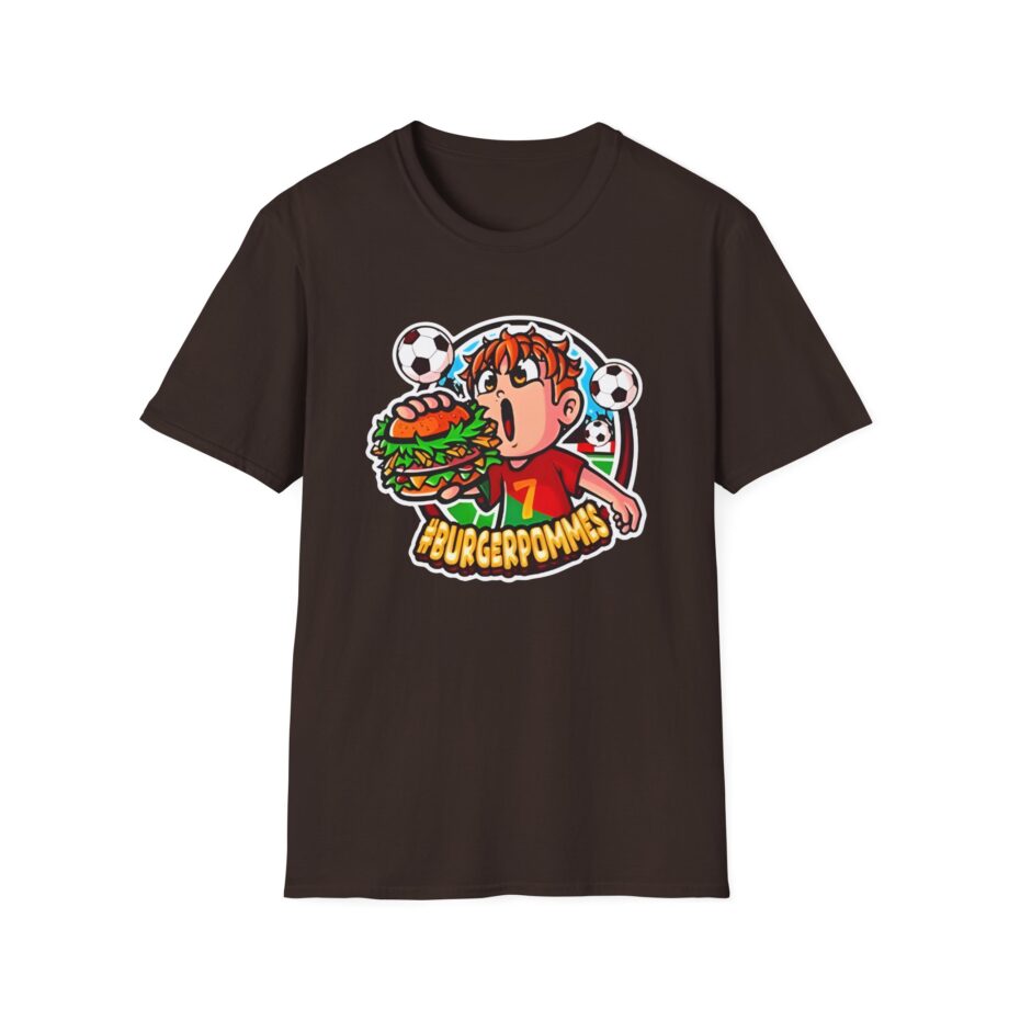 Burger Pommes  Unisex Softstyle T-Shirt