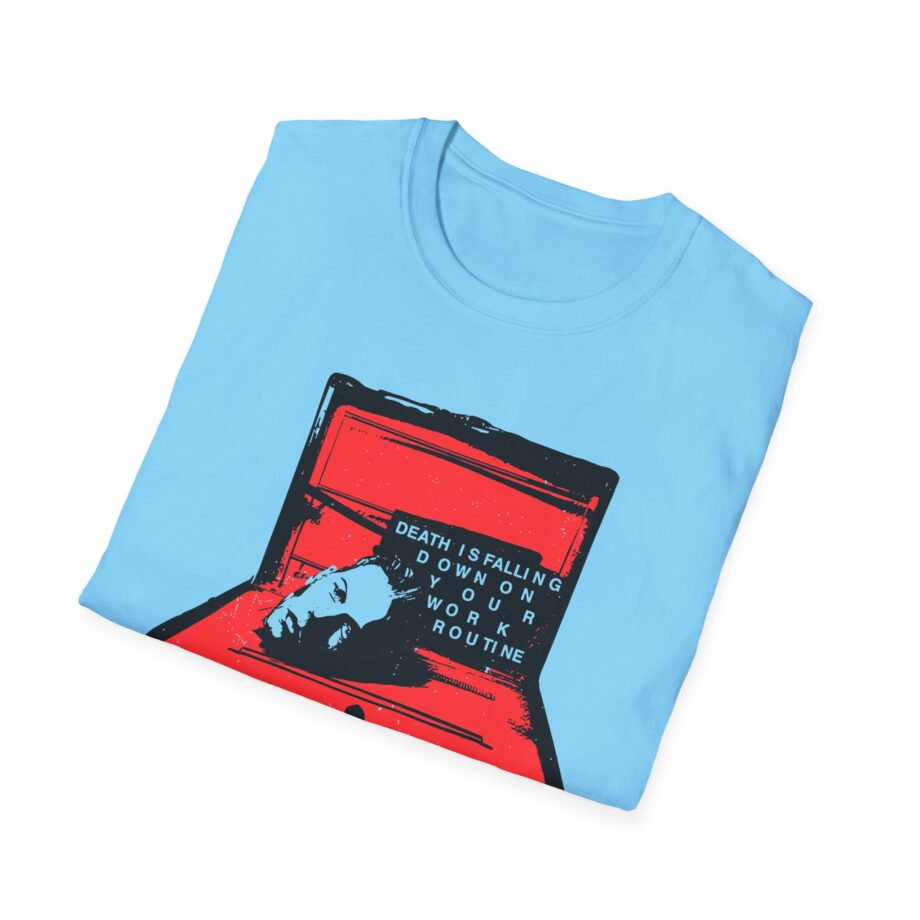 Fontaines Death Is Falling Down On Your Work Routine Unisex Softstyle T-Shirt