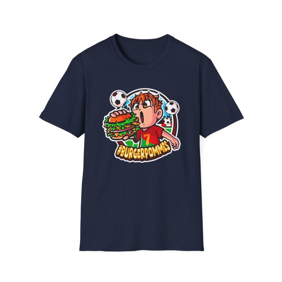 Burger Pommes  Unisex Softstyle T-Shirt