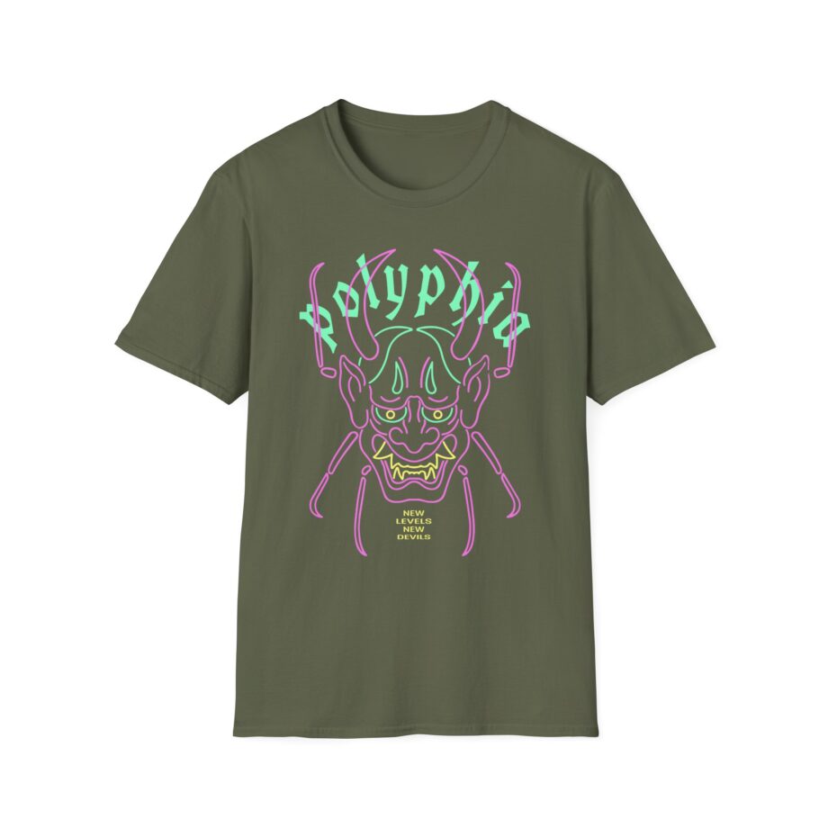 Polyphia Neon Beetle  Unisex Softstyle T-Shirt