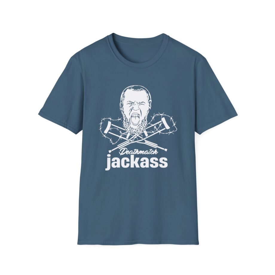 Jackass Dale Patricks-deathmatch  Unisex Softstyle T-Shirt