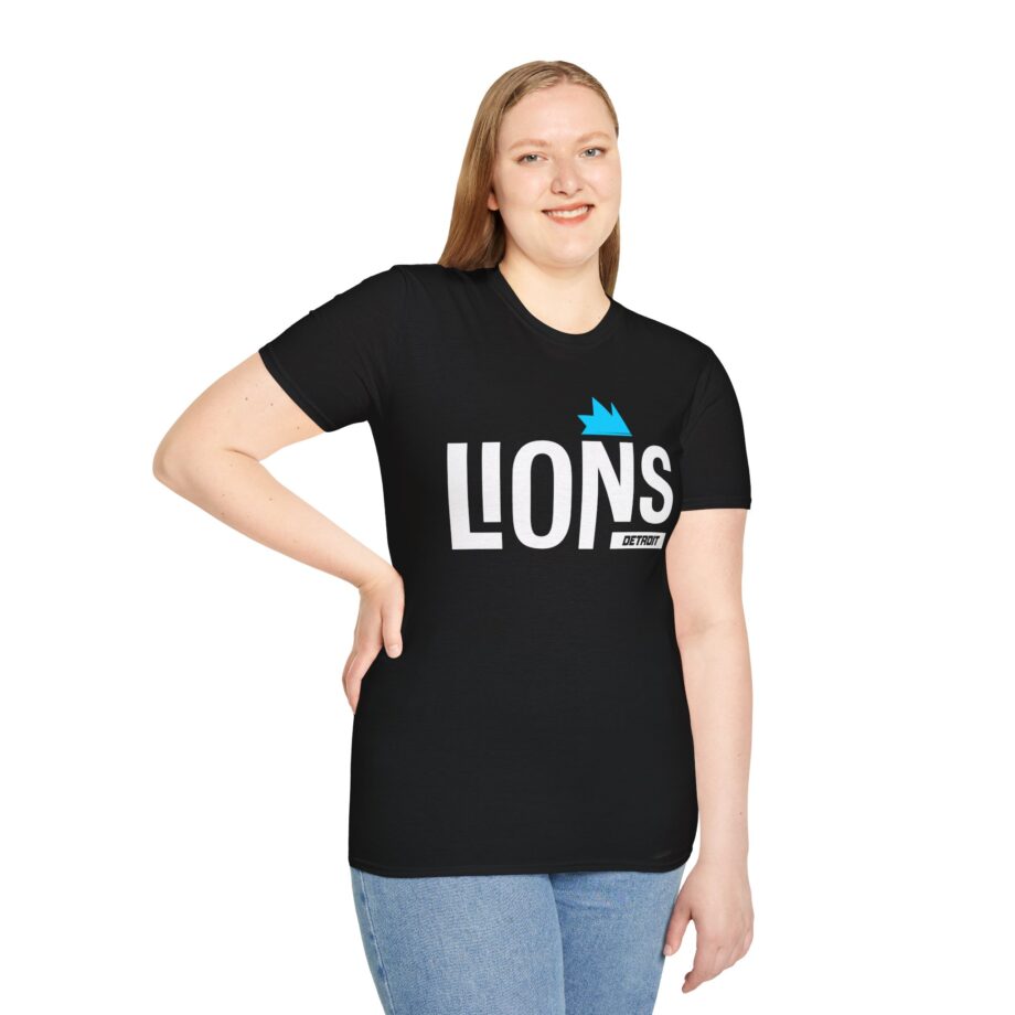 Ninja Detroit Lions Unisex Softstyle T-shirt