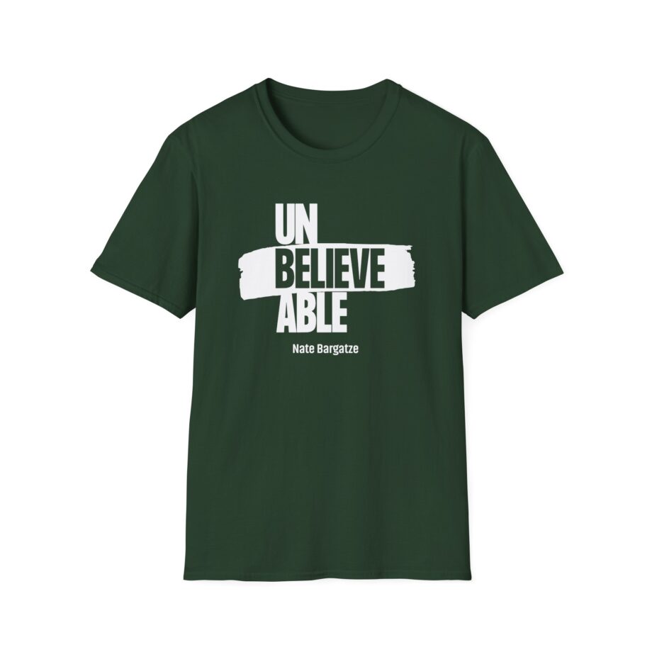 Nate Bargatze  Unbelievable Unisex Softstyle T-Shirt
