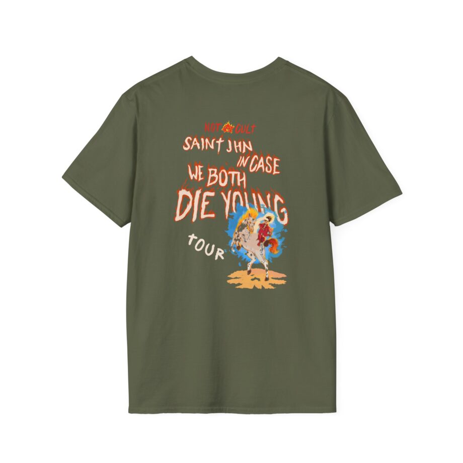 Saint Jhn Incase We Both Die Young World Tour Unisex Softstyle T-Shirt