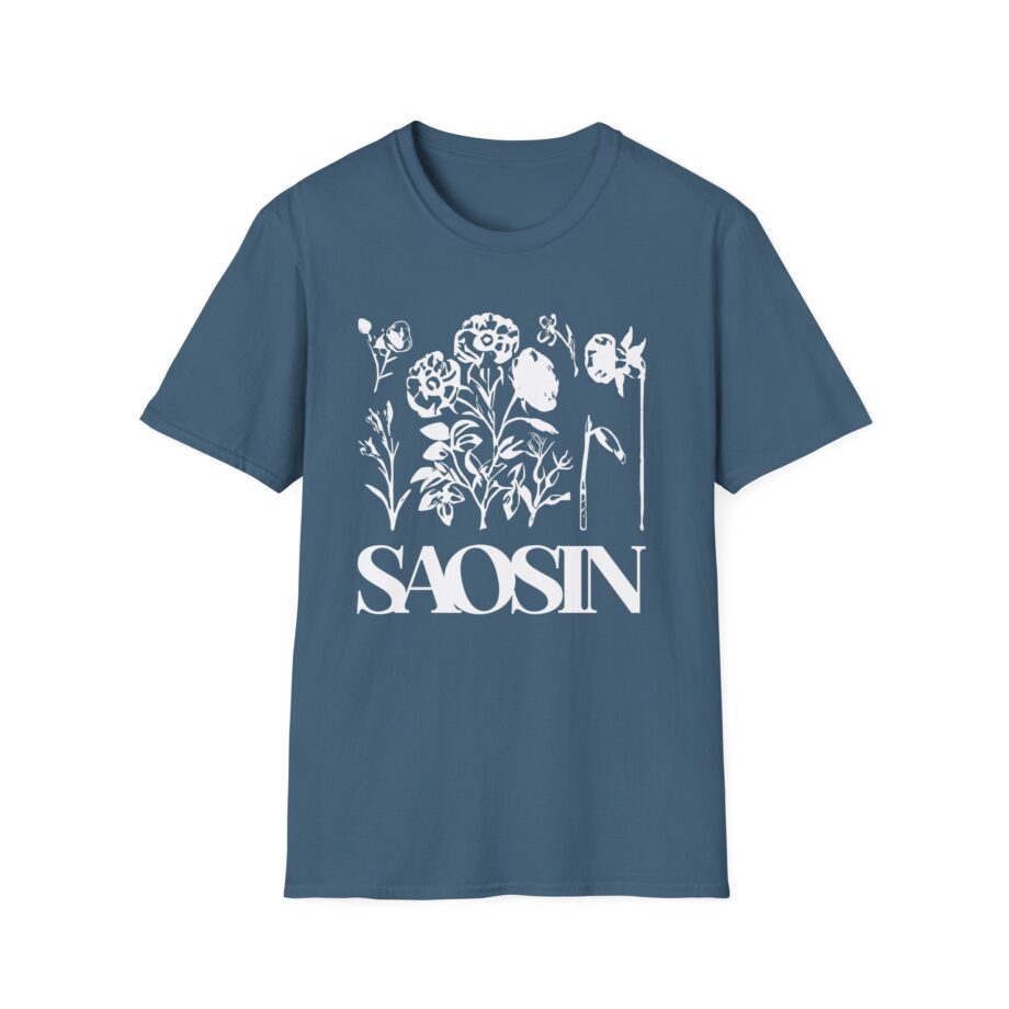 Saosin Flowers Unisex Softstyle T-Shirt
