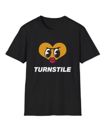 Turnstile Heart Unisex Softstyle T-shirt