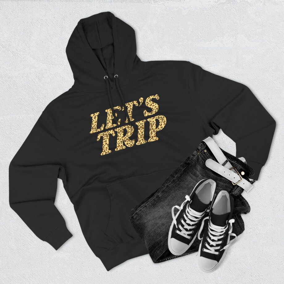Sturniolo Triplets Let's Trip Cheetah Three-panel Fleece Hoodie