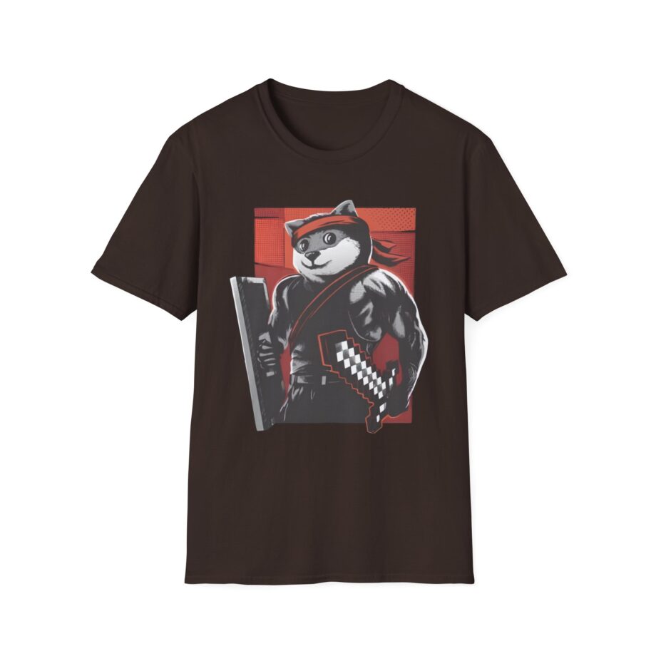 Gejmr Rambo Doge Unisex Softstyle T-shirt