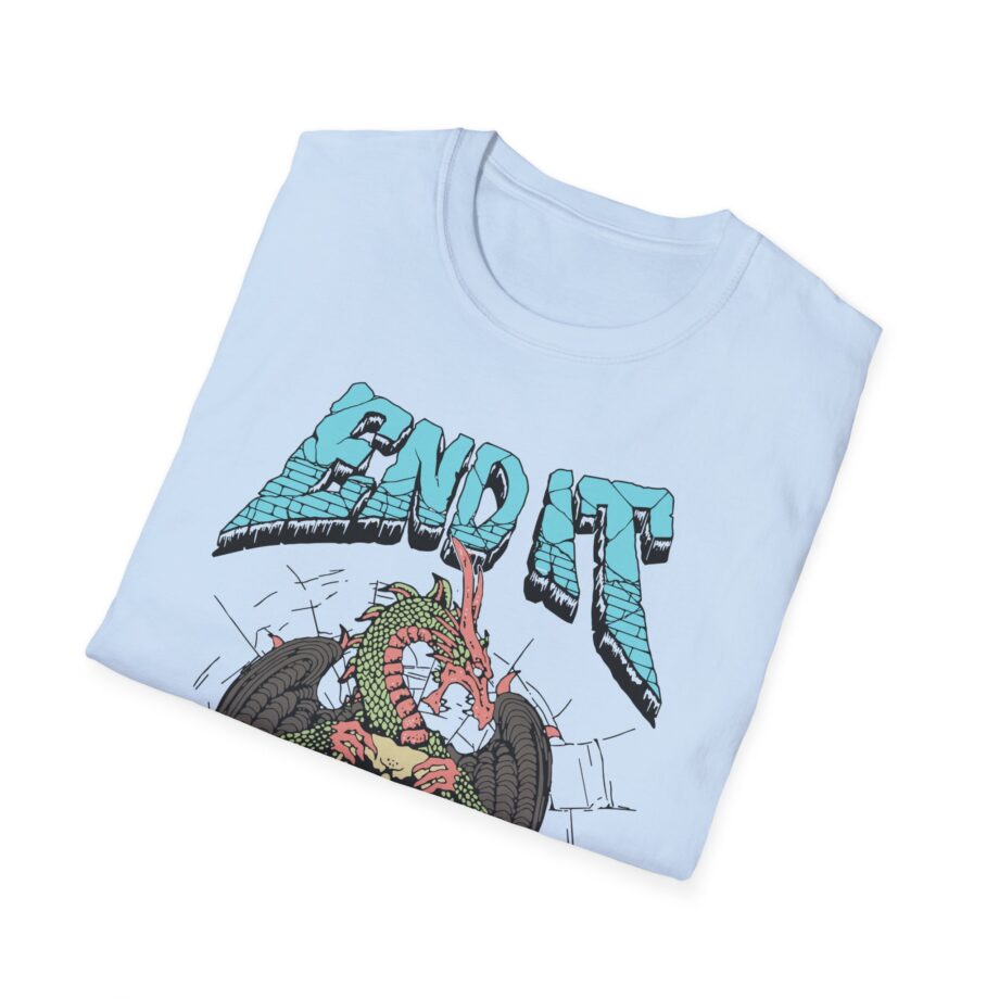 End It Dragon Skull Unisex Softstyle T-Shirt