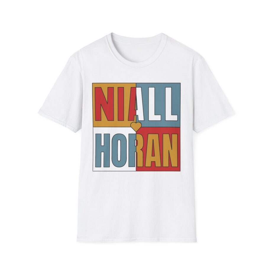 Niall Horan Niall Colour Block Unisex Softstyle T-shirt