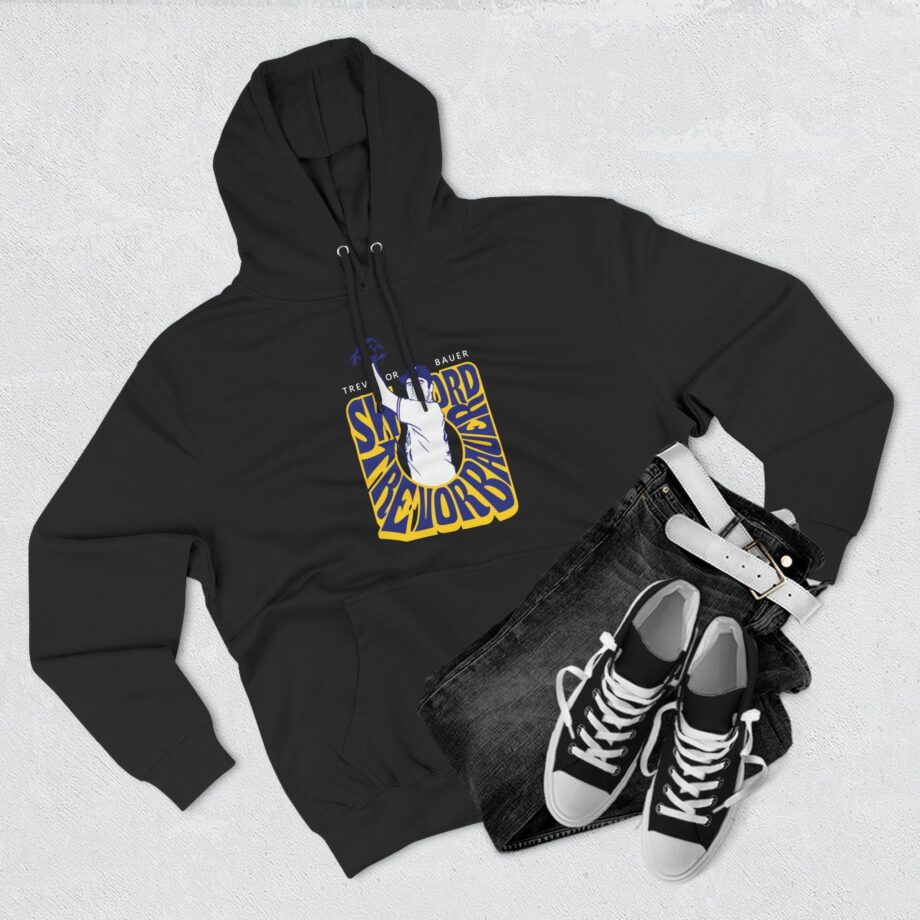 Trevor Bauer Three-Panel Fleece Hoodie