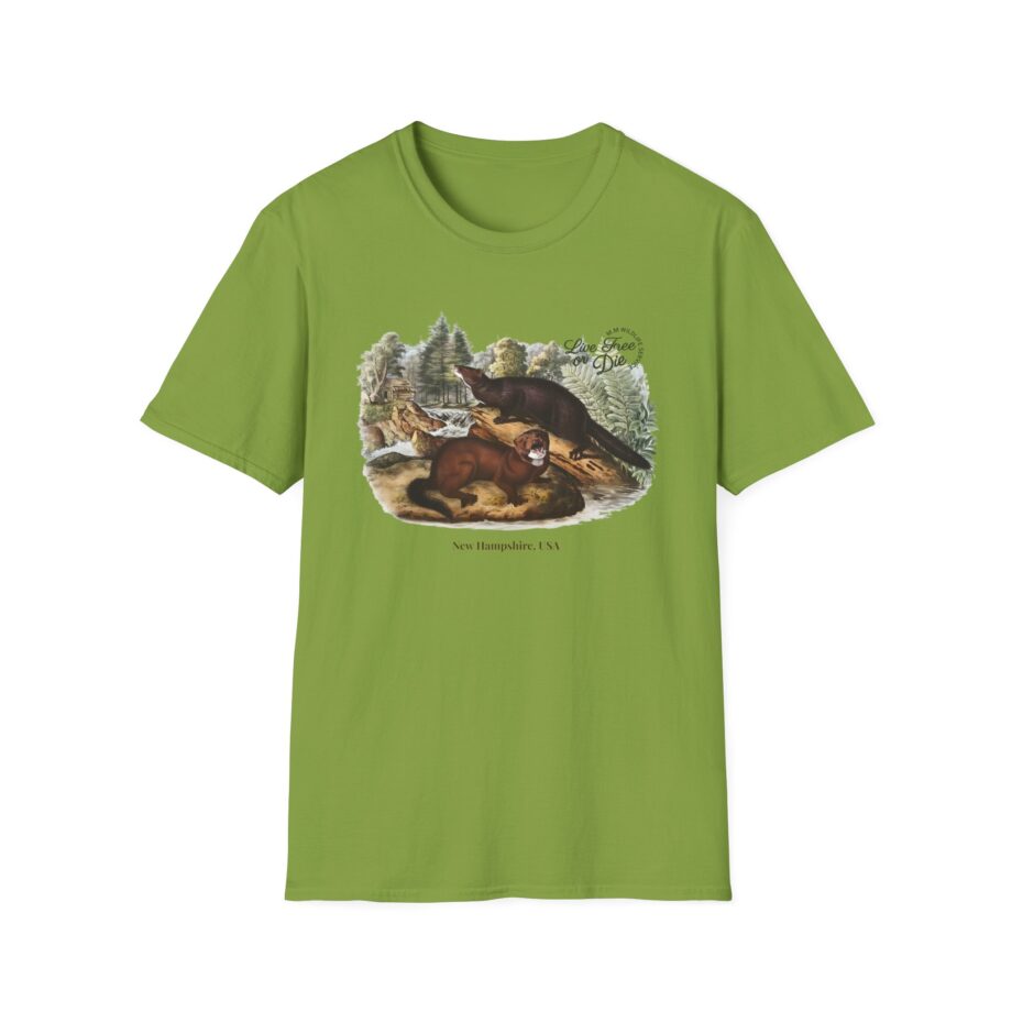 Live Free or Die in Mogul Hampshire Unisex Softstyle T-Shirt