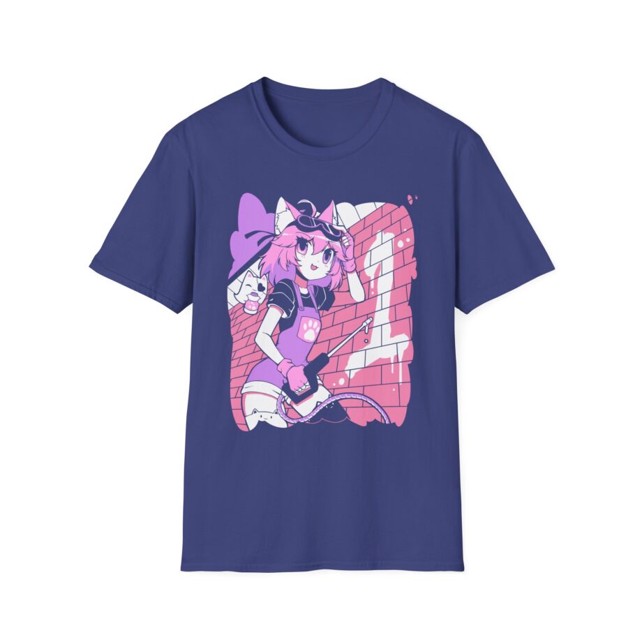 Vshojo Nyanners Anime  Unisex Softstyle T-Shirt