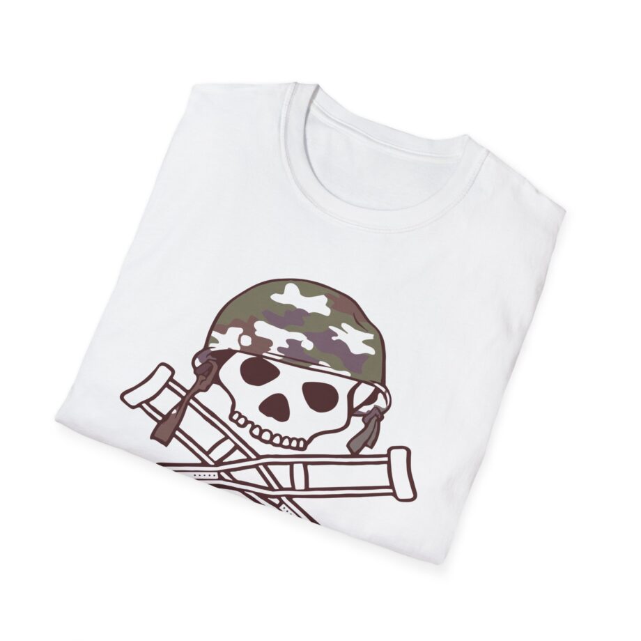Jackass Camouflage Helmet Unisex Softstyle T-Shirt