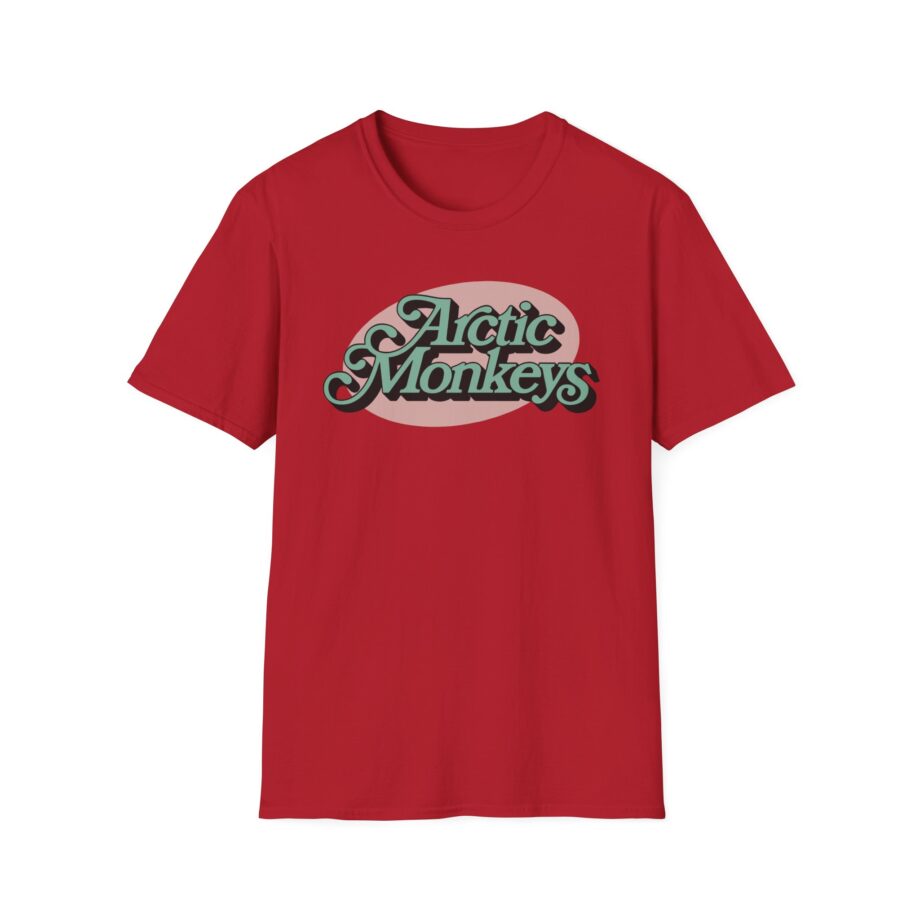 Arctic Monkeys Ornate Logo Unisex Softstyle T-shirt