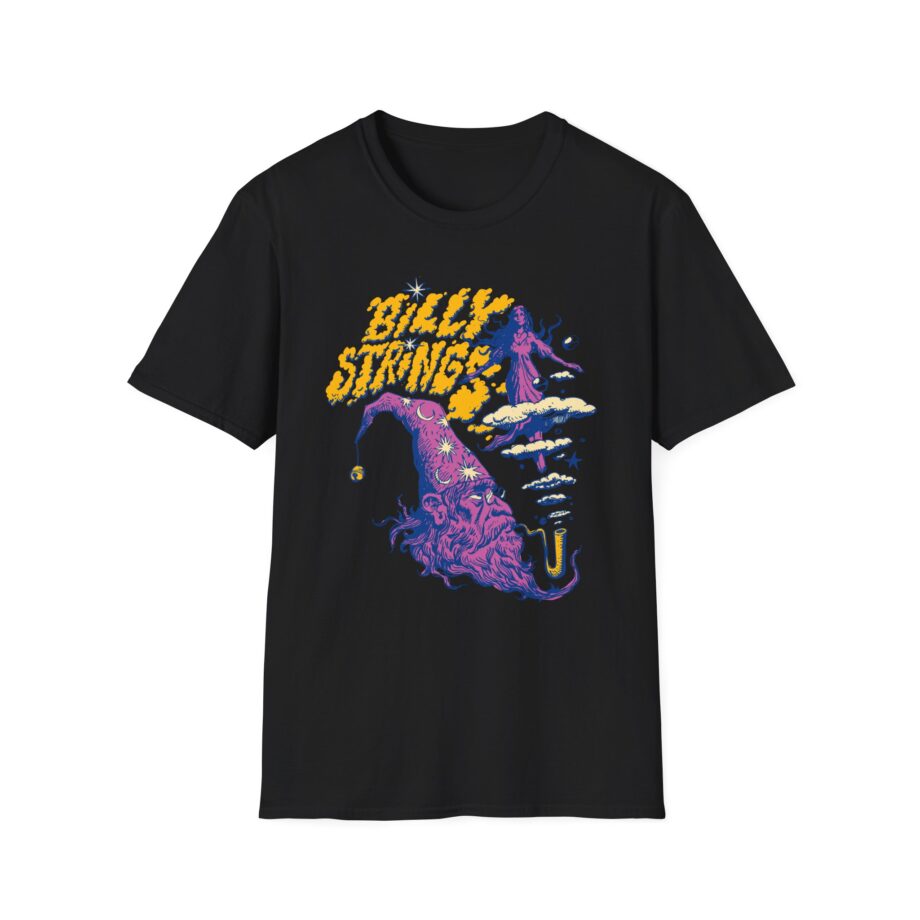 Billy Strings Green Wizard Head Unisex Softstyle T-shirt