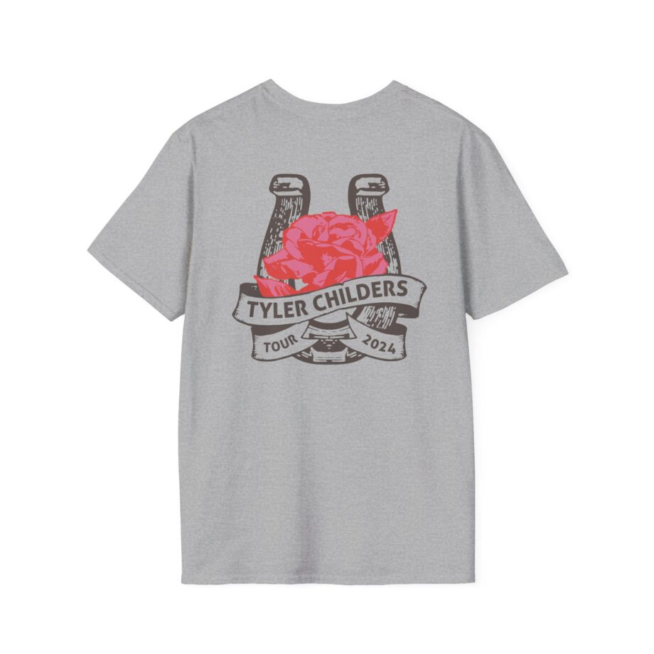 Tyler Childers Blue Muleshoe Unisex Softstyle T-shirt
