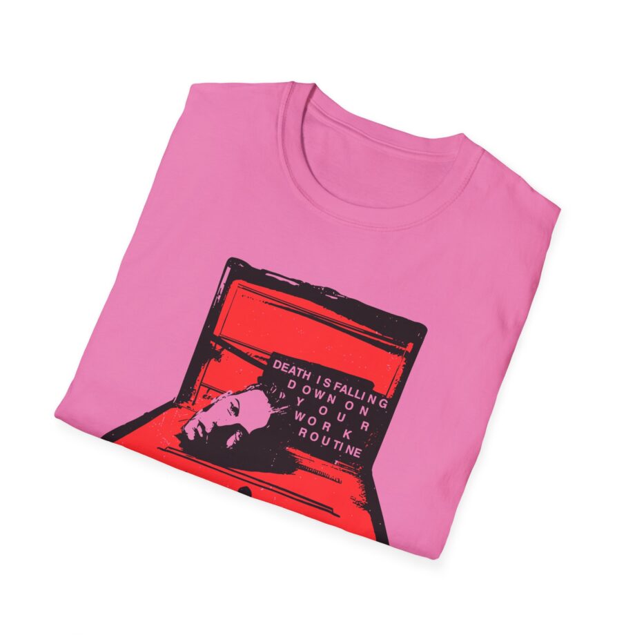 Fontaines Death Is Falling Down On Your Work Routine Unisex Softstyle T-Shirt
