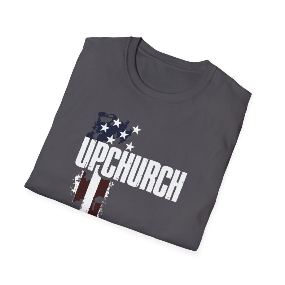 Upchurch Family American Flag Graphic Unisex Softstyle T-Shirt