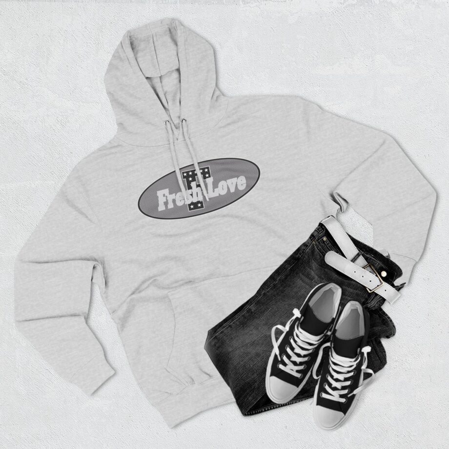 Fresh Love Three Panel Fleece Hoodie