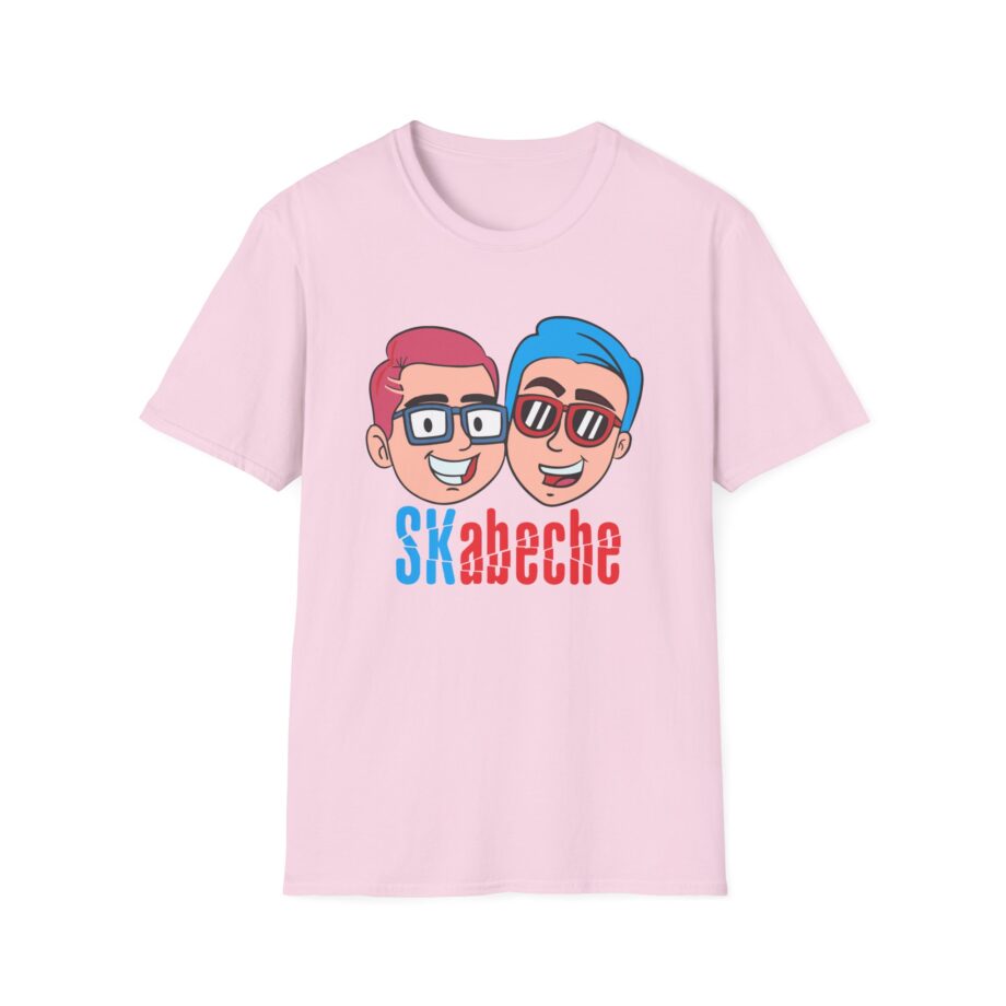 Playera Skabeche Sk Youtubers Unisex Softstyle T-Shirt