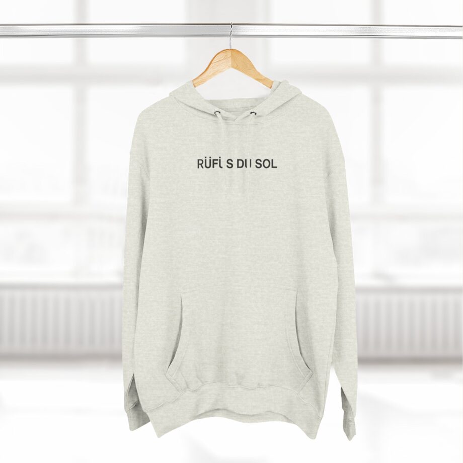 Rufus Du Sol Three-panel Fleece Hoodie